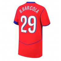 Dres Paris Saint-Germain Bradley Barcola #29 Rezervni 2025-26 Kratak Rukav